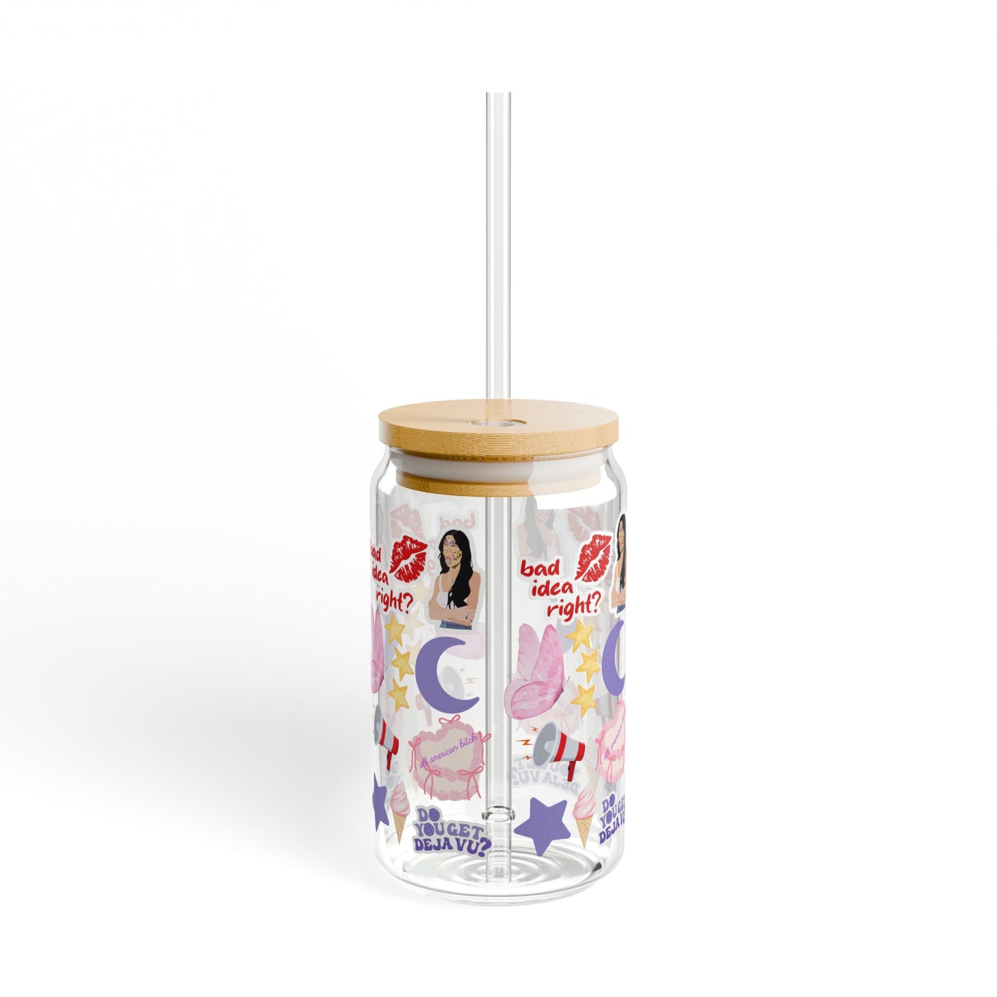 Olivia rodrigo Sipper Glass, 16oz