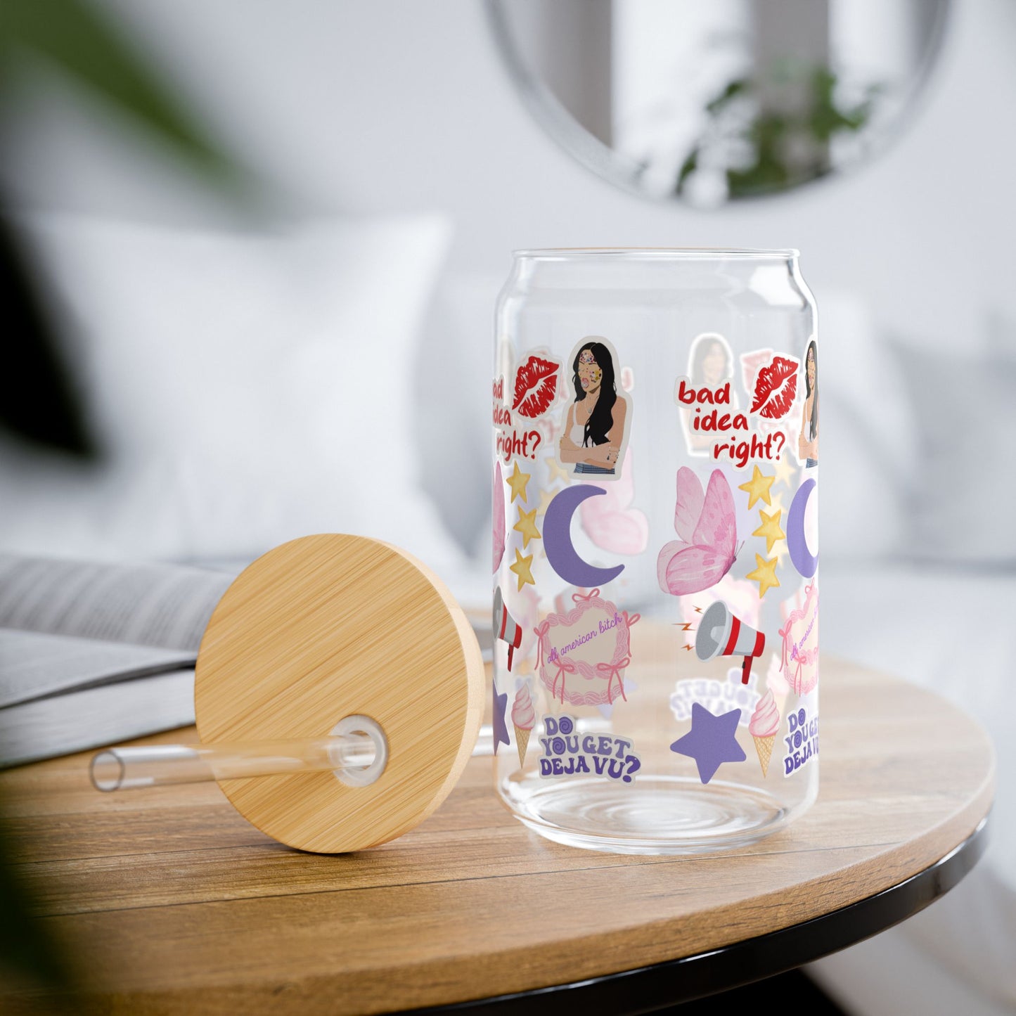 Olivia rodrigo Sipper Glass, 16oz