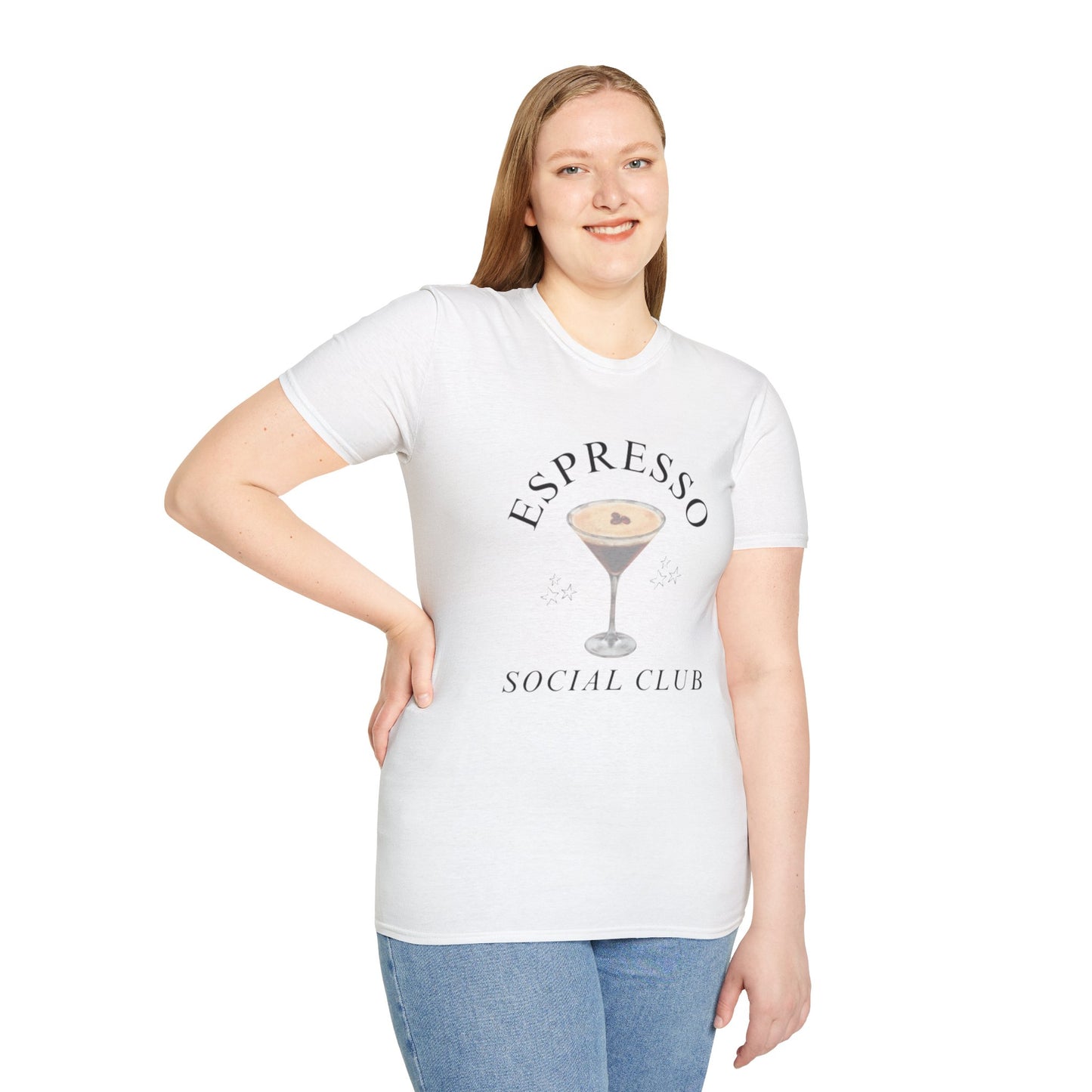 Espresso social club Unisex Softstyle T-Shirt